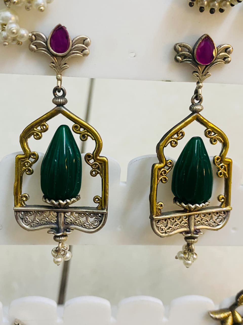 German Silver earrings