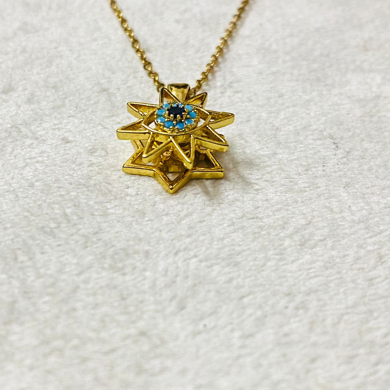 Evil Eye Anti Tarnish Necklace