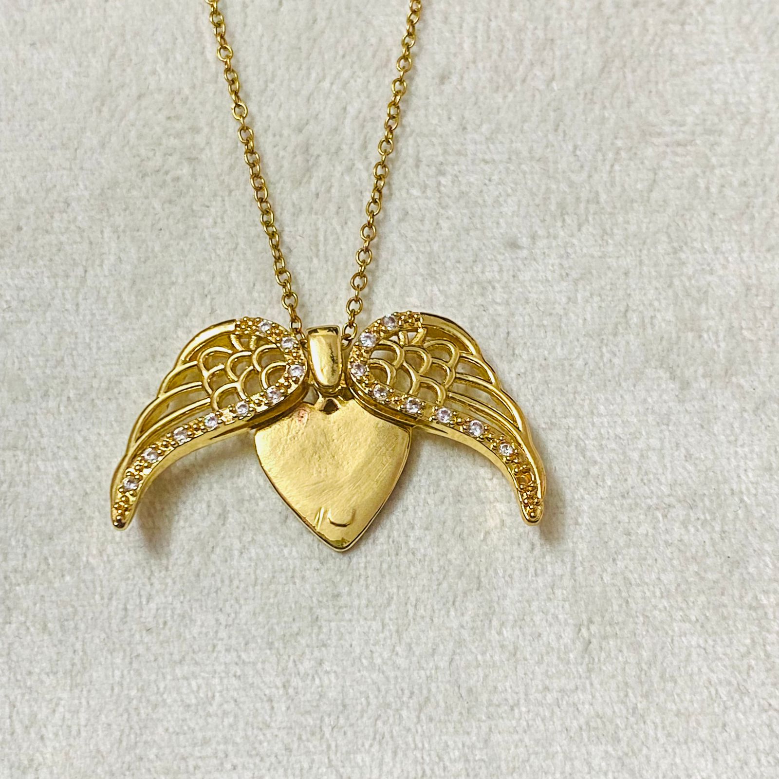 Angel wings Pendant Necklace Waterproof