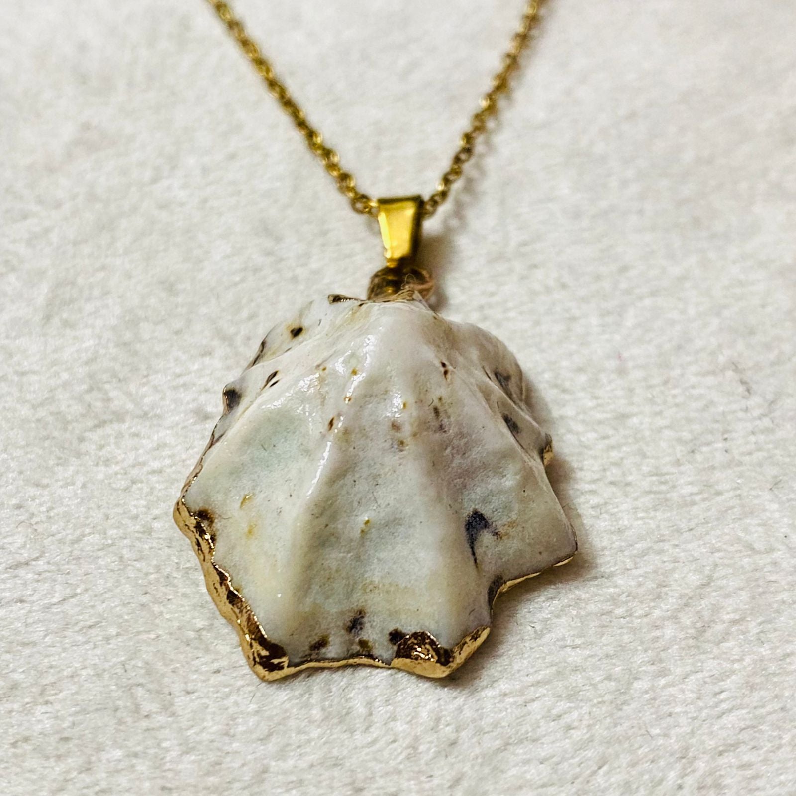 Shell Pendant Necklace Waterproof | Anti-Tarnish