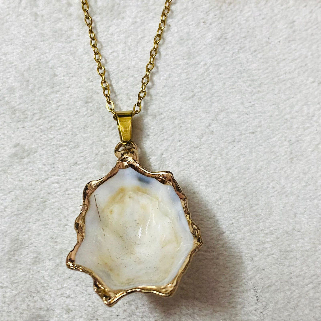 Shell Pendant Necklace Waterproof | Anti-Tarnish