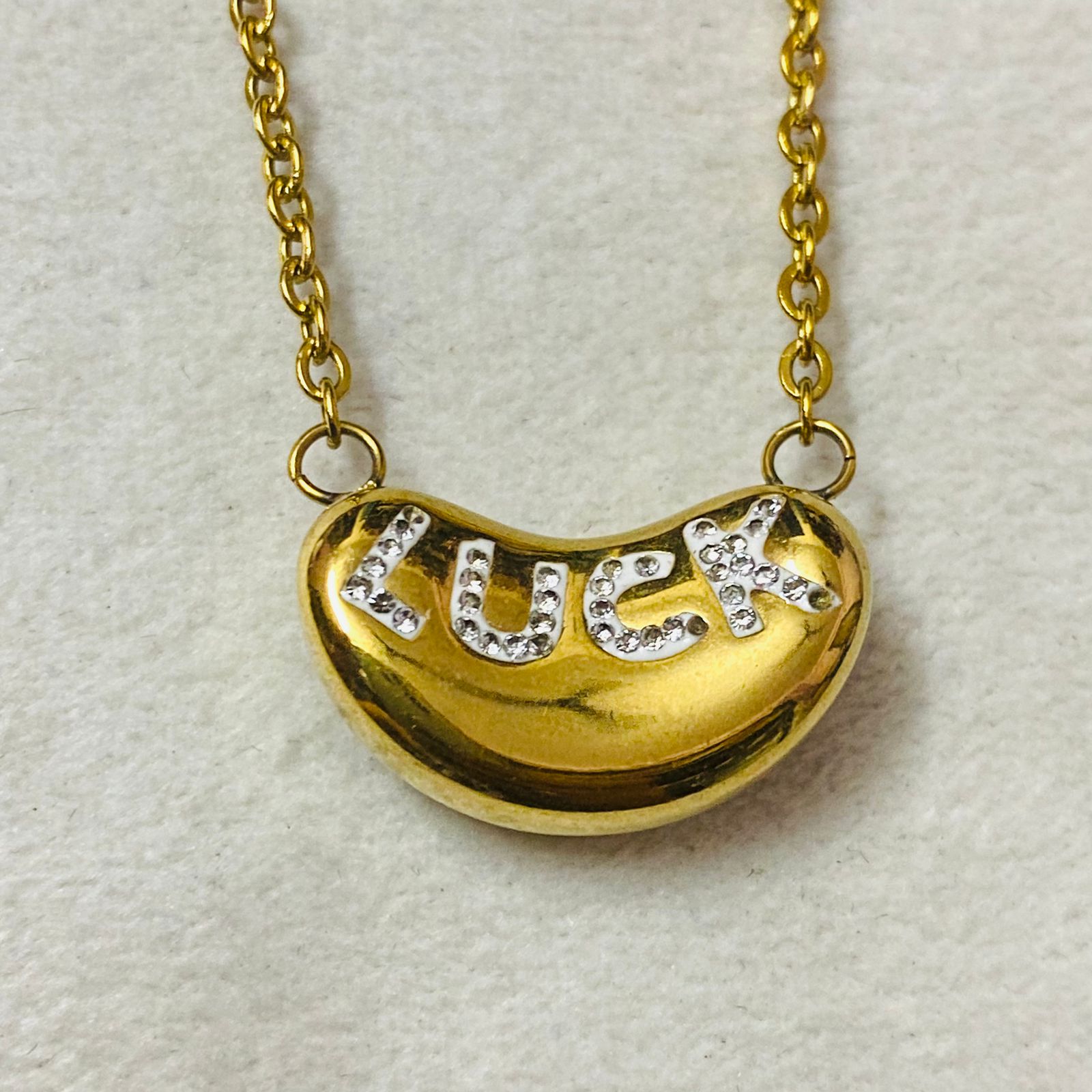 Luck two side Necklace