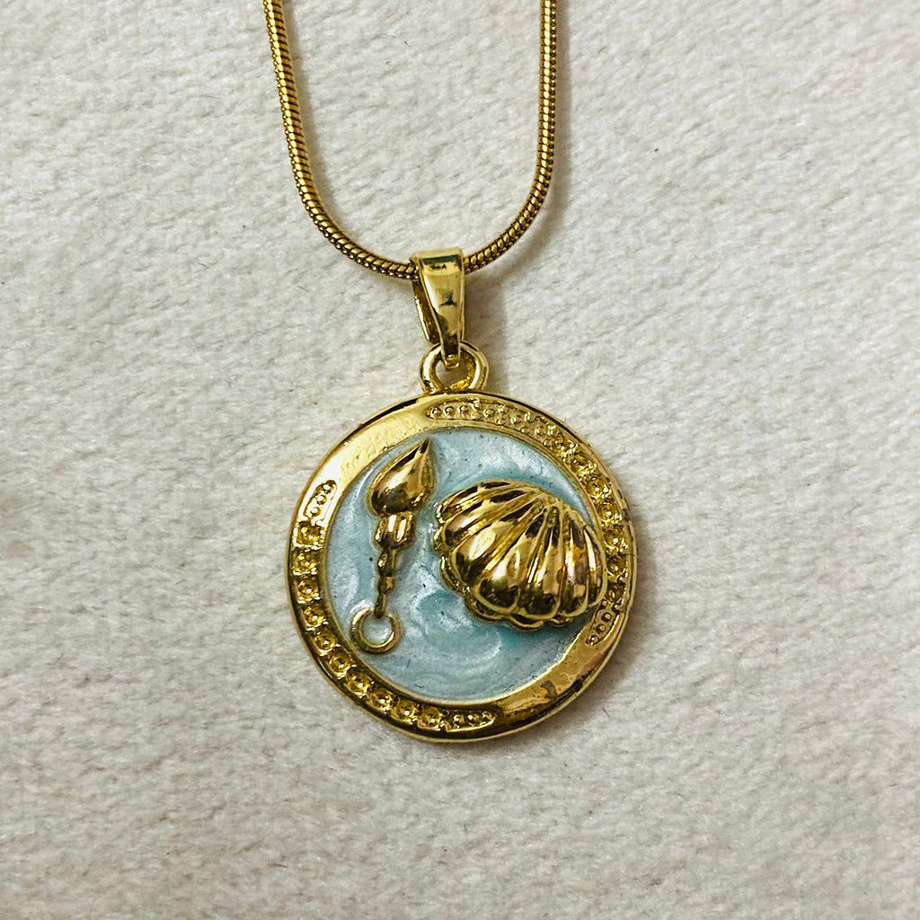 Beach Pendant Necklace Waterproof | Anti-Tarnish | Vixen's Hub Jewellery
