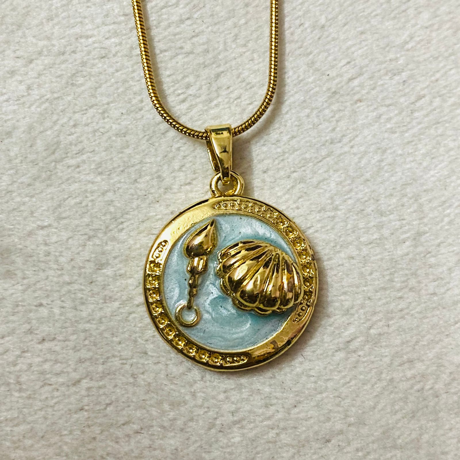 Beach Pendant Necklace Waterproof | Anti-Tarnish | Vixen's Hub Jewellery