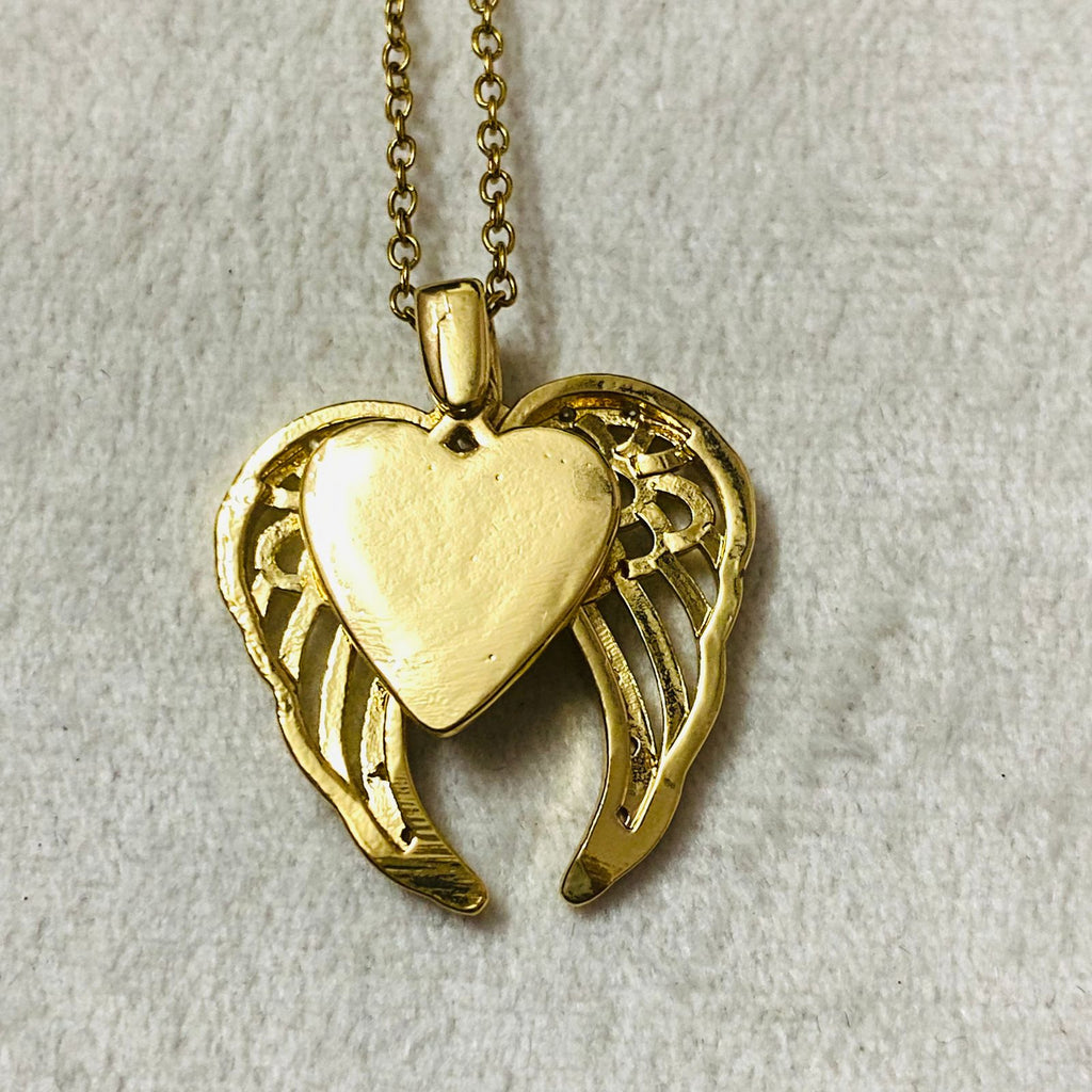 Angel wings Pendant Necklace Waterproof