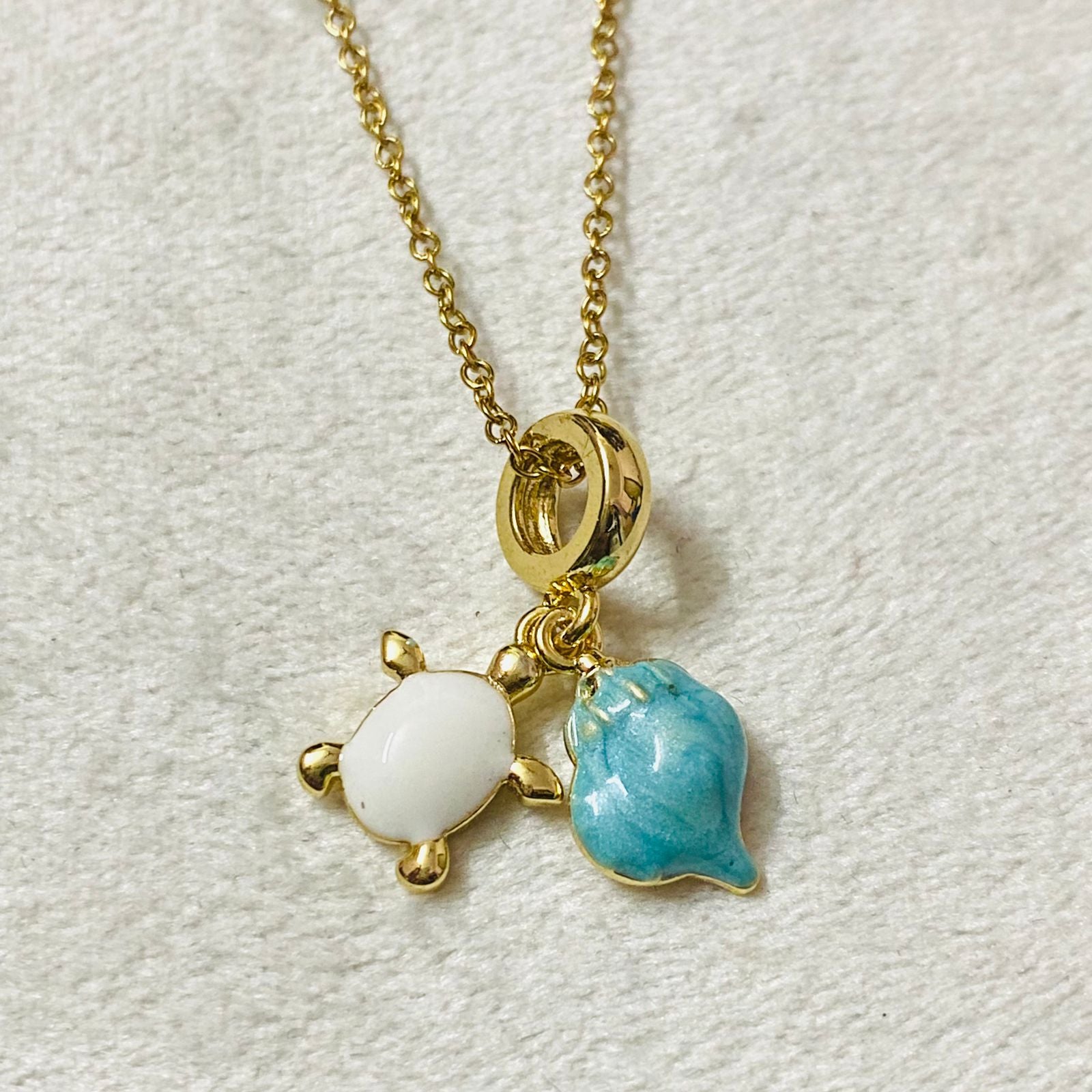 Turtle Shell Anti Tarnish Necklace
