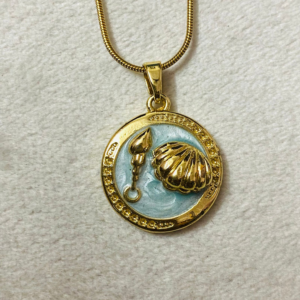 Beach Pendant Necklace Waterproof | Anti-Tarnish | Vixen's Hub Jewellery