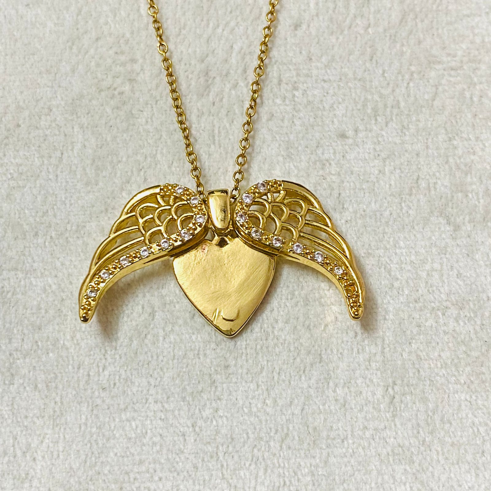 Angel wings Pendant Necklace Waterproof